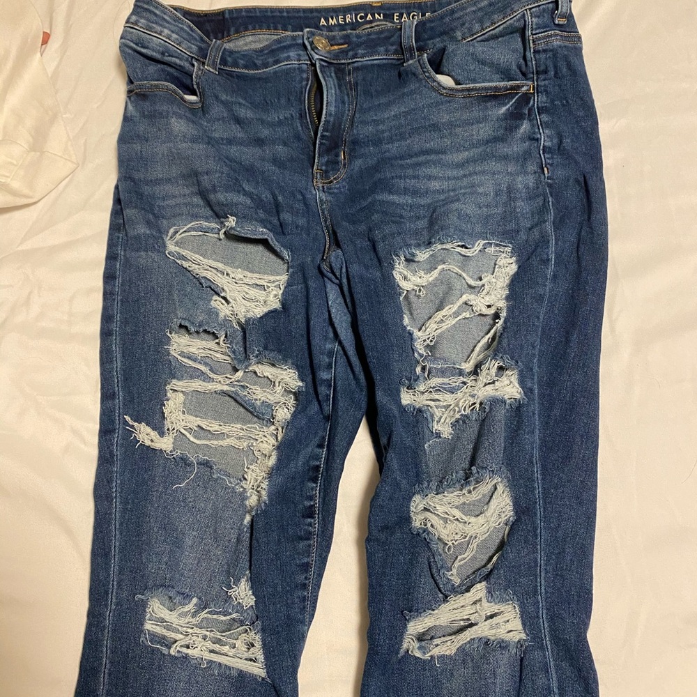 AE distressed jeans